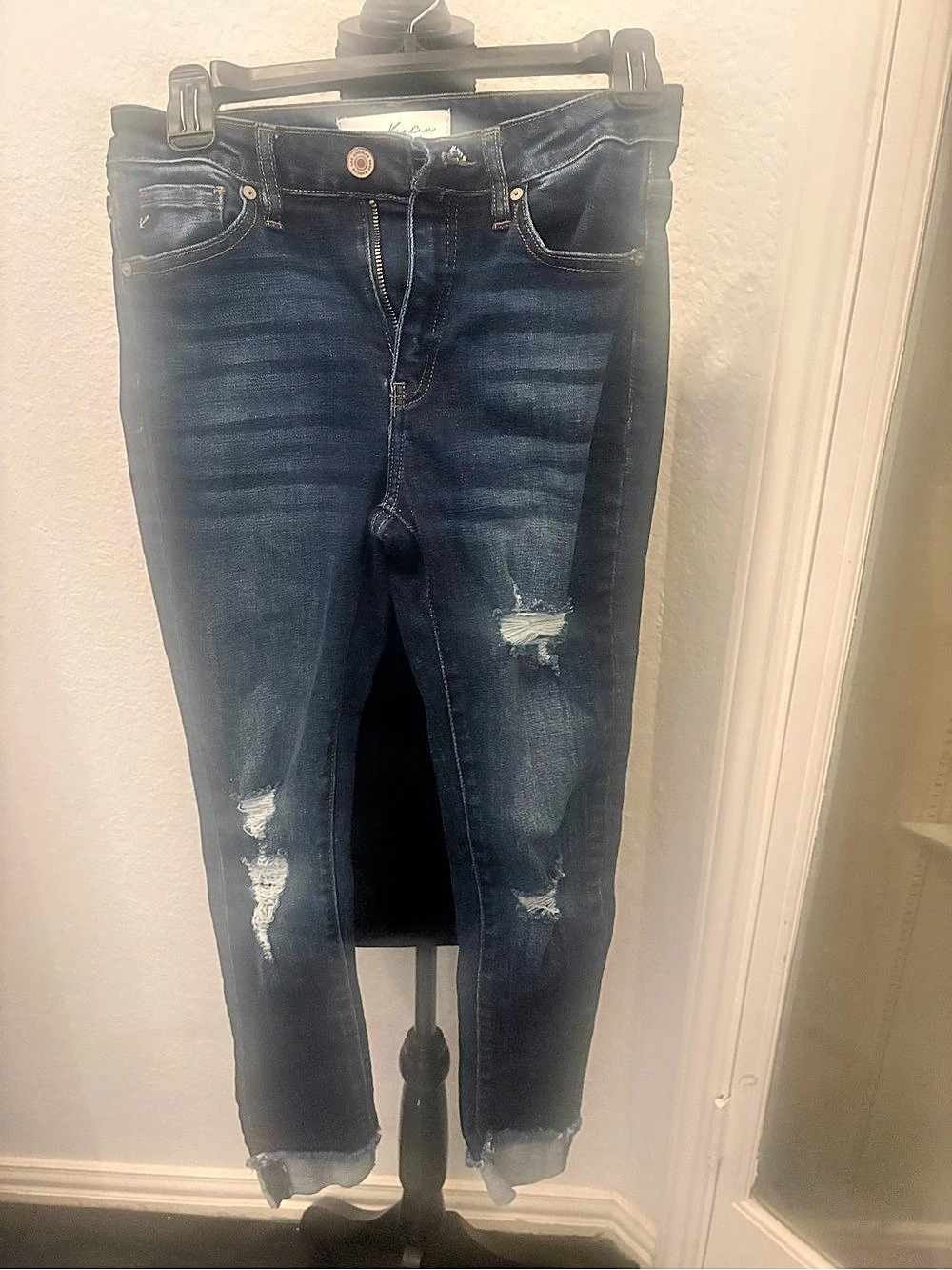 Kancan skinny jeans Distressed in Blue Waist 25